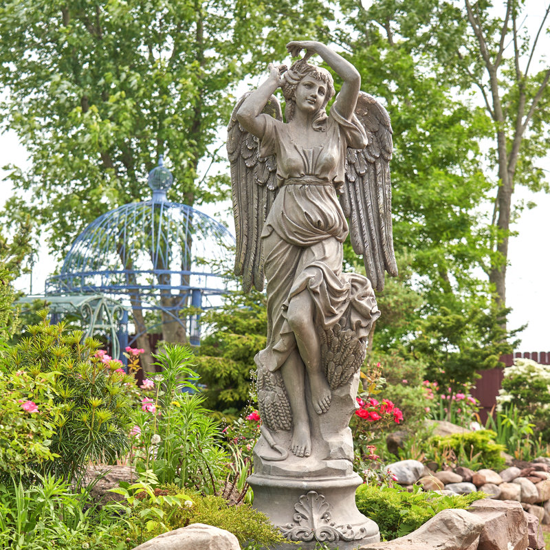 Trinx 72.5" Tall Angel Statue "Leyla" Wayfair